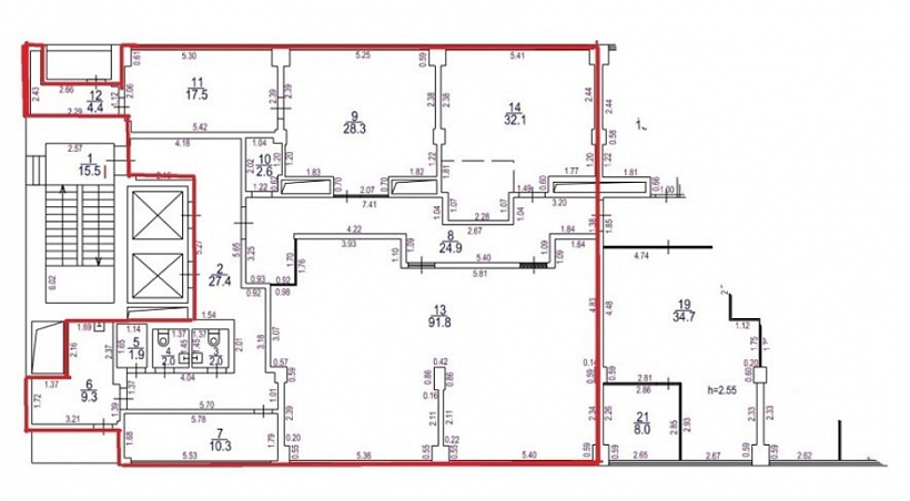 Аренда офиса Бизнес-центр «Воробьёвский»