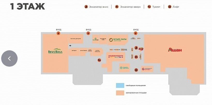 Продажа торгового помещения ЖК 