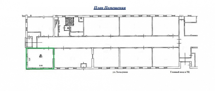 Аренда торгового помещения ТЦ К24
