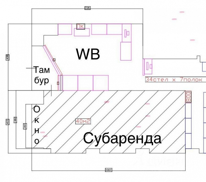 Аренда торгового помещения Level Мичуринский