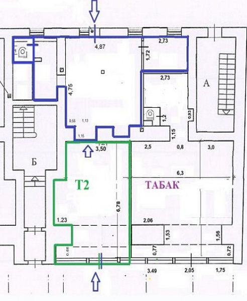 Аренда торгового помещения Жилое здание «Новослободская 10с1»