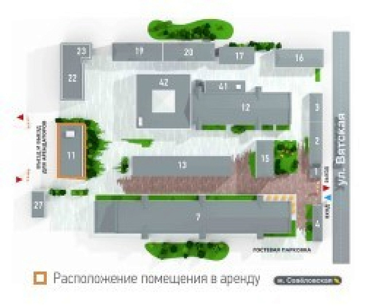 Аренда торгового помещения Бизнес-парк «Фактория»