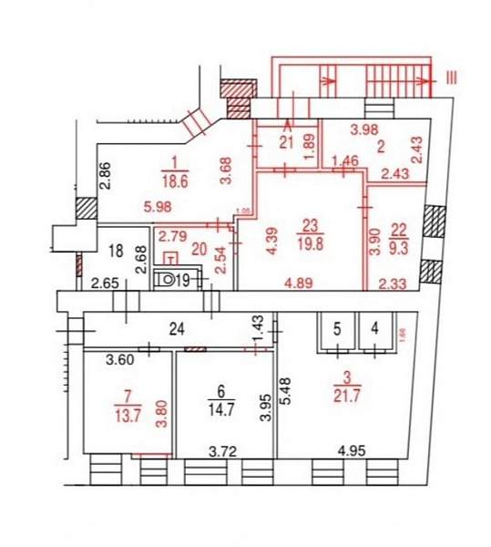 Продажа торгового помещения Жилое здание «Барыковский 5»