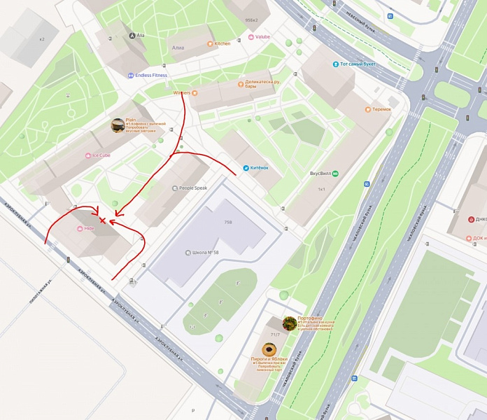 Продажа торгового помещения ЖК