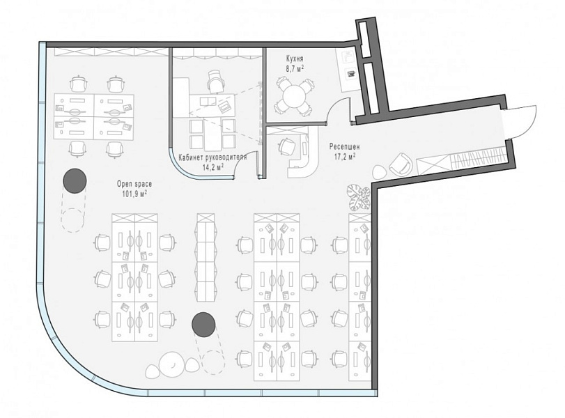 Продажа офиса Деловой центр 