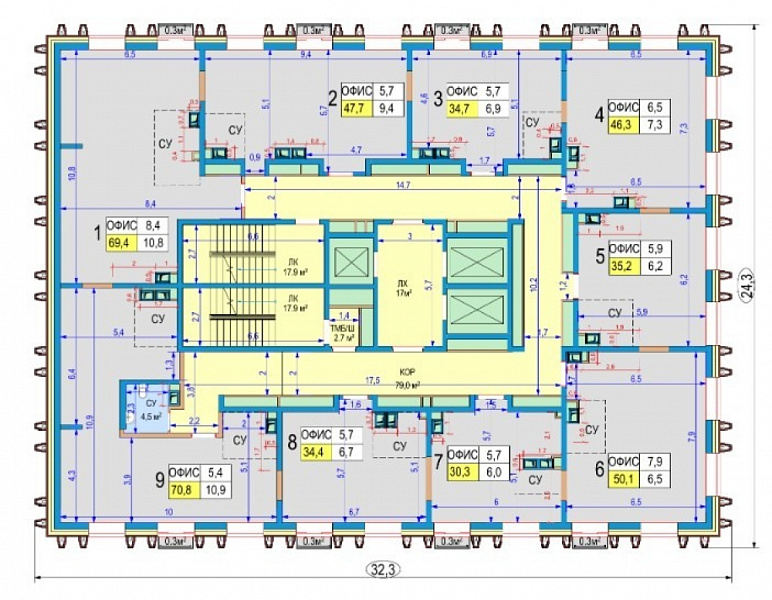 Продажа офиса Бизнес-центр 