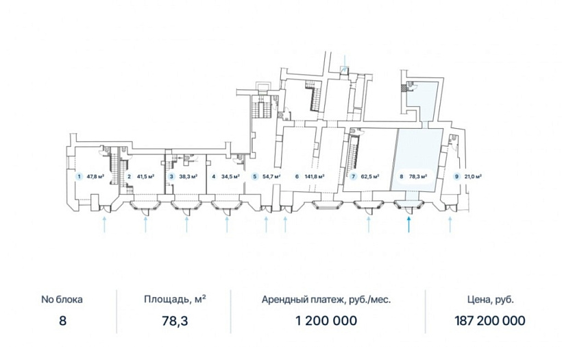 Продажа торгового помещения Москва, Тверская улица, 27с1
