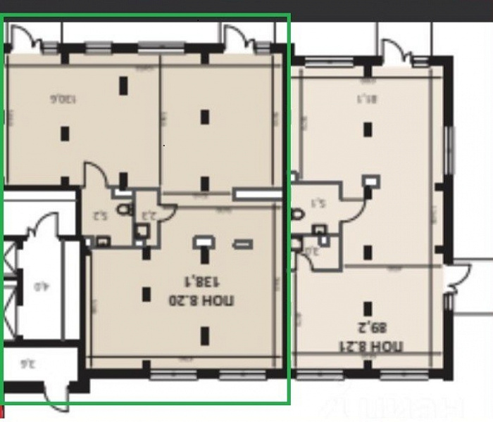 Аренда торгового помещения ЖК «1-й Ленинградский», к. 1