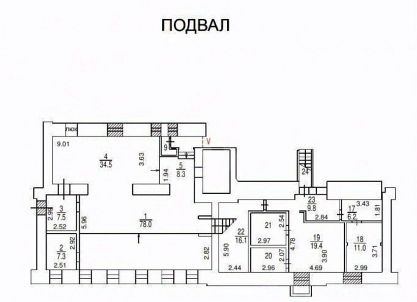 Аренда торгового помещения Жилое здание 
