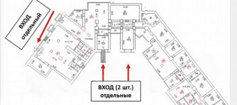 Аренда торгового помещения Жилой дом 