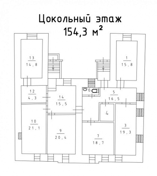 Аренда офиса Особняк «Новинский 5 с1»