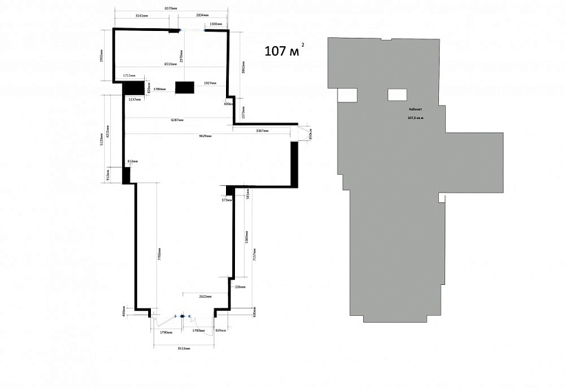 Аренда торгового помещения Административное здание Зеленый проспект, 19