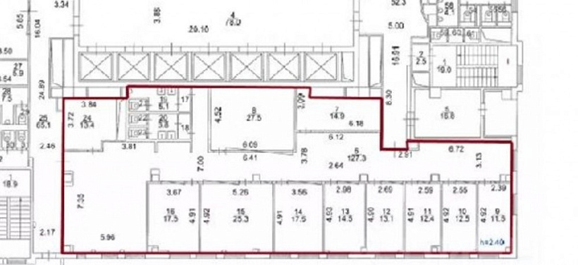 Аренда офиса Бизнес-центр «Кутузофф Тауэр»