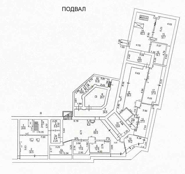 Продажа торгового помещения Жилое здание 