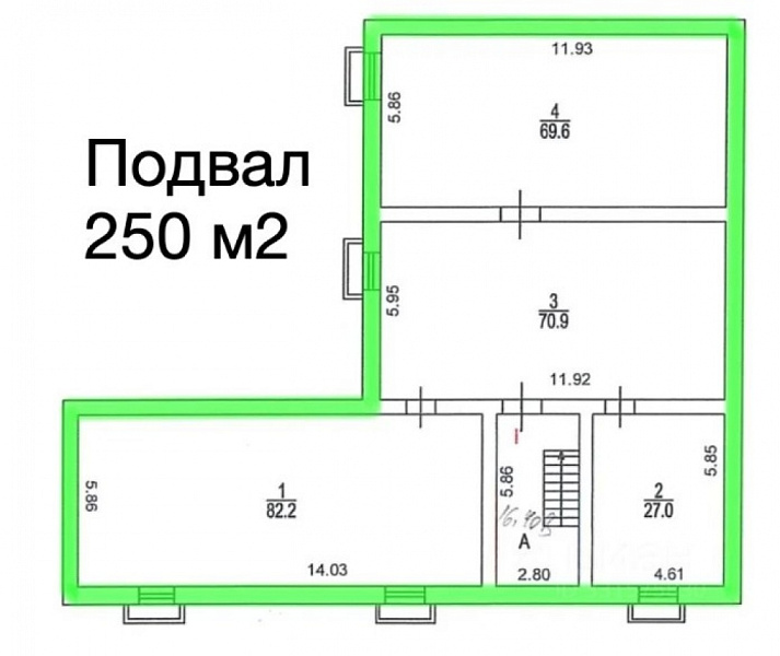 Аренда офиса Административное Здание