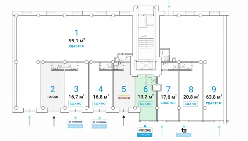 Арендный бизнес Жилое здание 