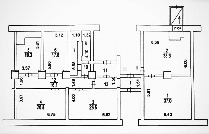 Аренда торгового помещения Жилое здание 