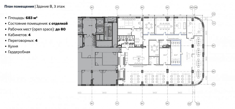 Аренда офиса Бизнес-центр «Двинцев»