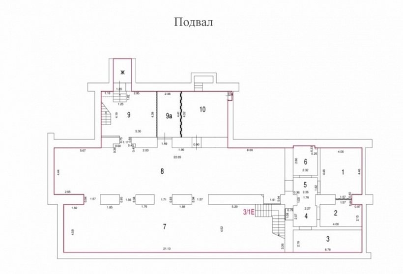 Аренда торгового помещения Жилое здание 