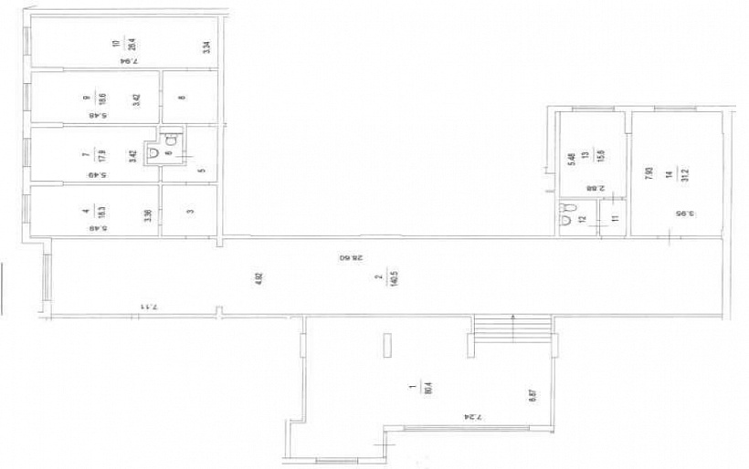 Арендный бизнес Жилое здание 