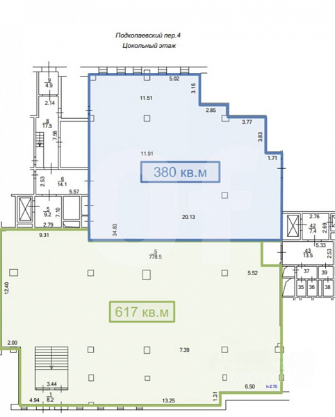 Аренда офиса Бизнес-центр «Ивановская горка»