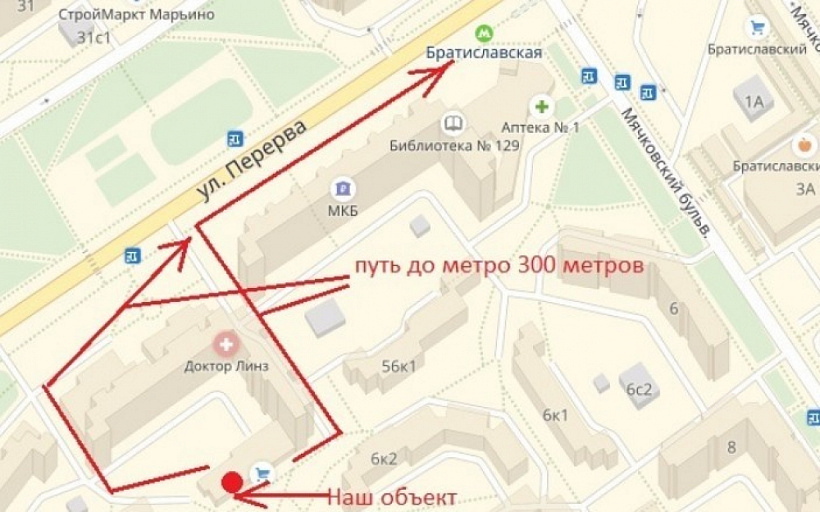 Продажа торгового помещения Жилое здание 