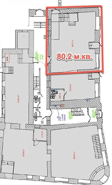 Аренда торгового помещения Офисное здание «Серпуховская 36/71 с1»
