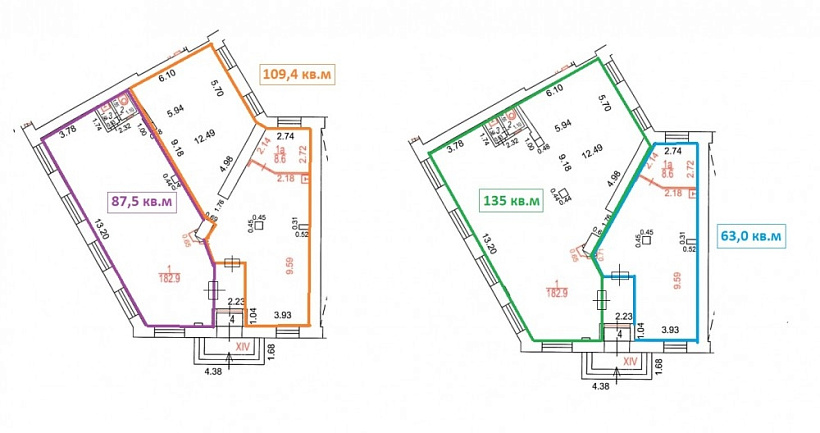 Аренда торгового помещения Жилое здание 
