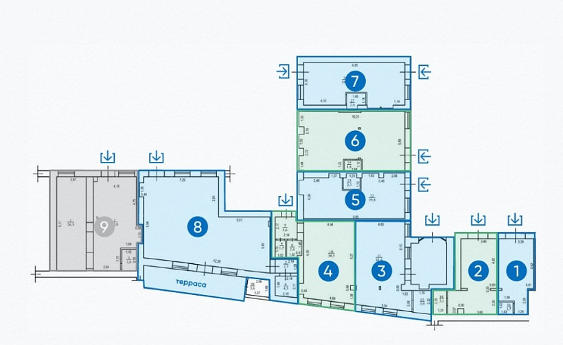 Продажа торгового помещения Долгоруковская улица, 27с1