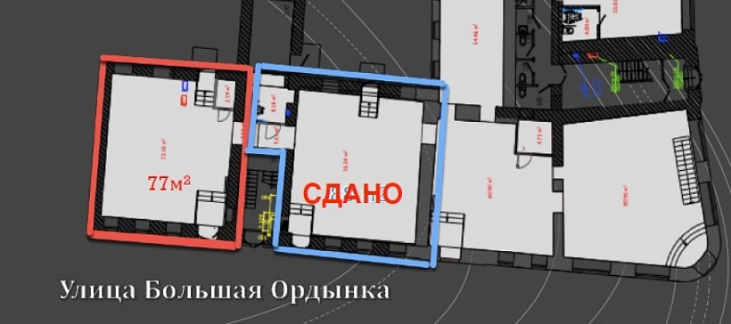 Аренда торгового помещения Офисное здание «Серпуховская 36/71 с1»