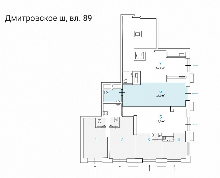 Продажа торгового помещения Жилое здание 
