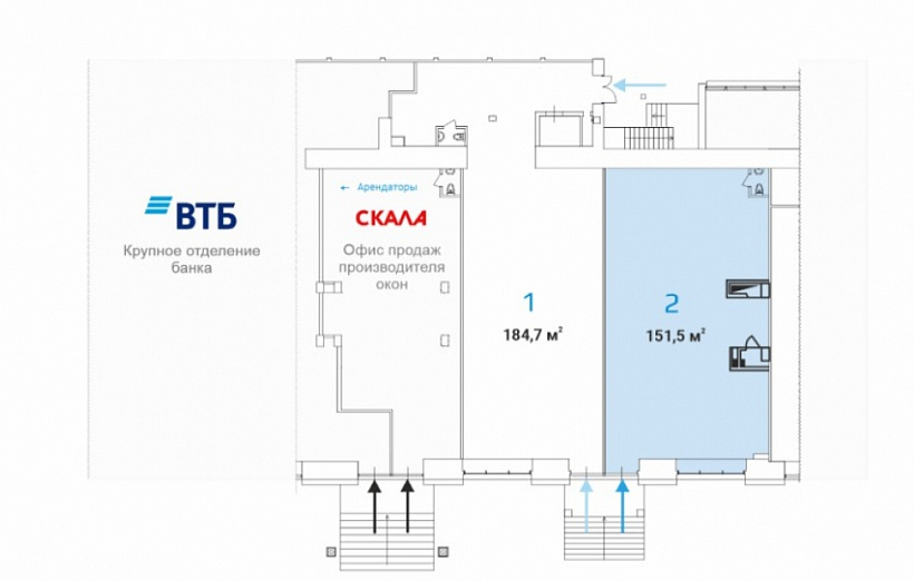 Аренда торгового помещения Звенигородское шоссе, 18/20к1