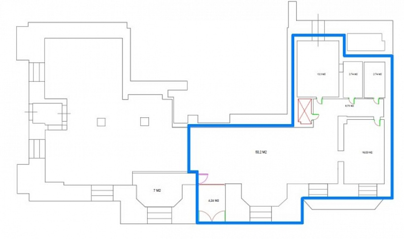 Аренда торгового помещения Жилое здание «Сущевский 3/5А»