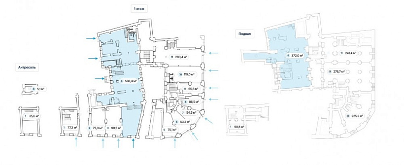 Аренда торгового помещения Офисное здание «Мясницкая 8/2»