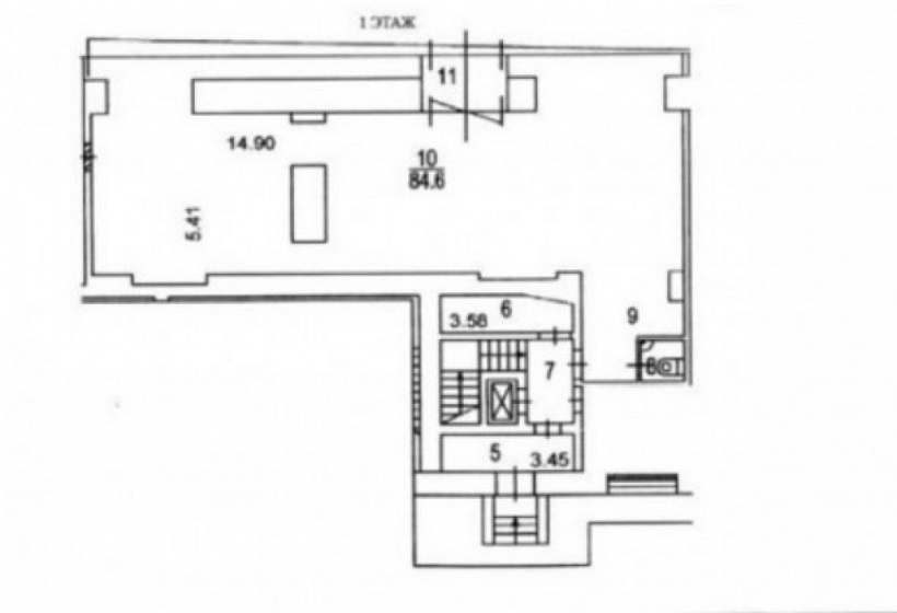 Аренда торгового помещения Жилое здание 