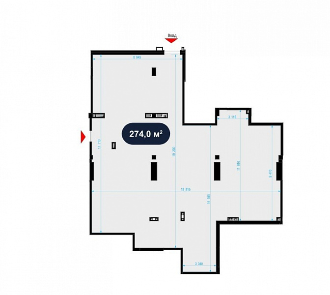 Аренда торгового помещения Жилой комплекс Дом «МАЛЕВИЧ»