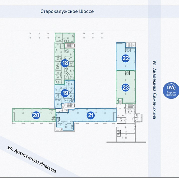 Продажа офиса Бизнес-центр «Vallex»