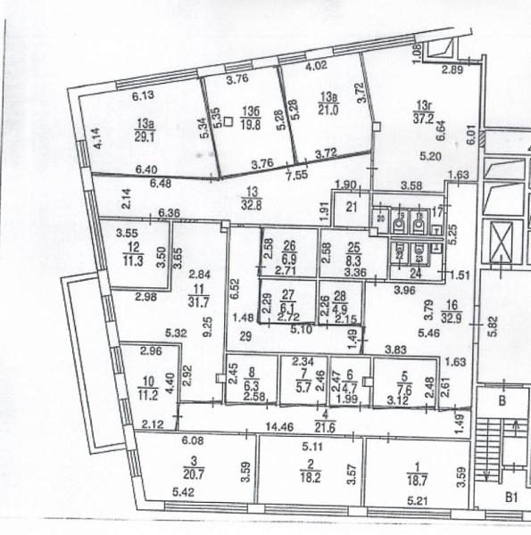 Аренда офиса Бизнес-центр «Крымский мост»