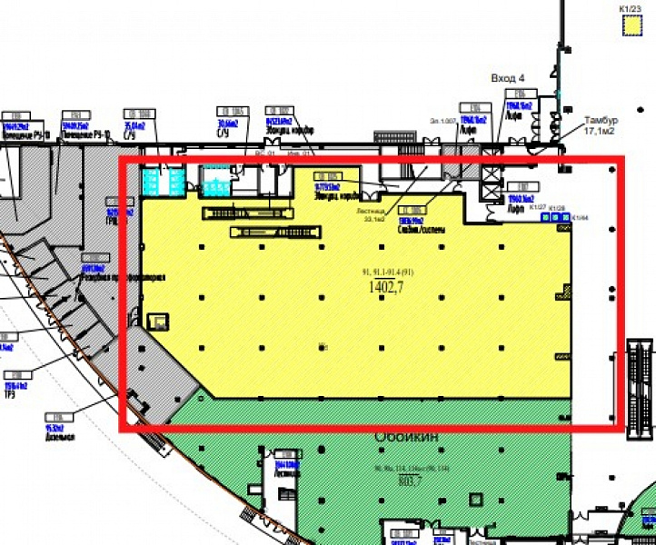 Аренда торгового помещения ТРЦ «Мари»