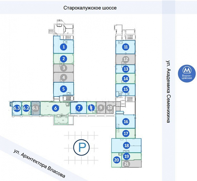 Продажа торгового помещения Бизнес-центр «Vallex»