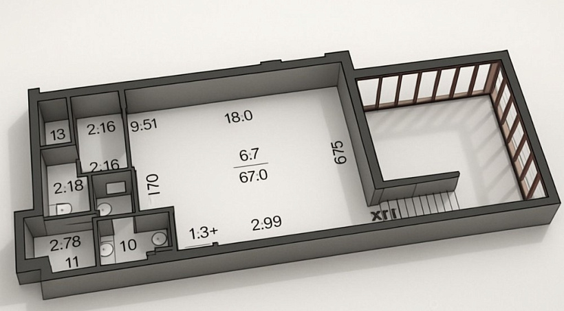 Аренда торгового помещения Жилое здание 