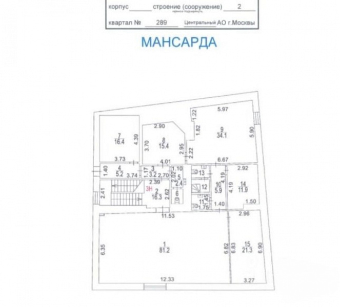 Аренда офиса Особняк «Мясницкий 1 с2»