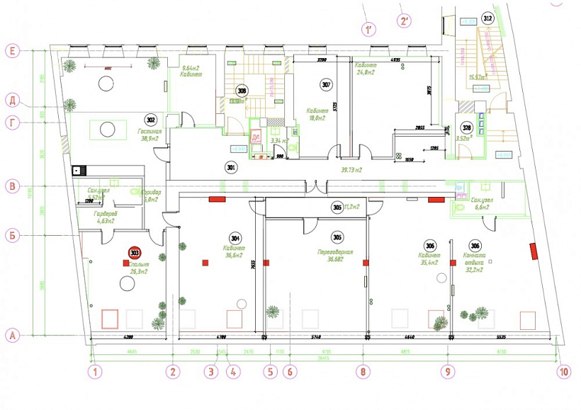 Аренда офиса Особняк «Петровский бульвар 5с1»