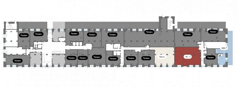 Продажа торгового помещения КутузовGRAD II (КутузовГрад II)  МАНУФАКТУРА XIX