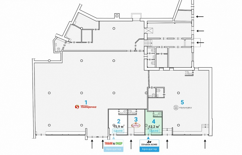 Арендный бизнес Административное здание «Русаковская 25 с1»