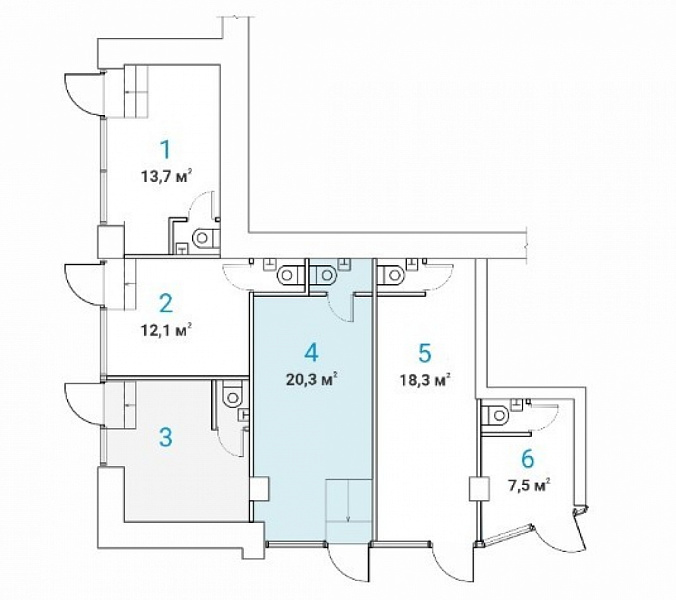 Продажа торгового помещения Жилое здание 