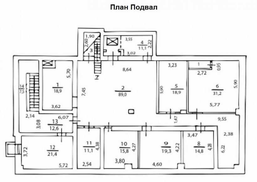 Аренда торгового помещения Административное Здание