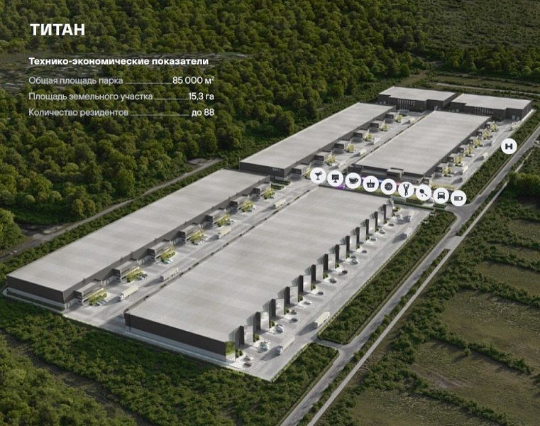 Продажа индустриальной недвижимости Индустриально Складской парк ICPARK 
