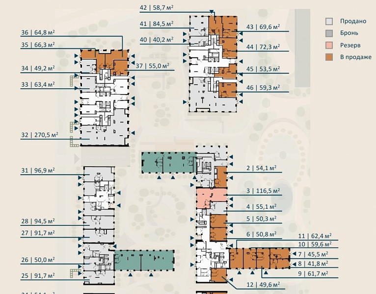 Продажа торгового помещения ЖК 