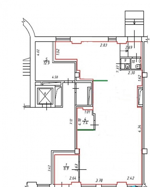 Аренда торгового помещения Бизнес-центр «Дубровка»